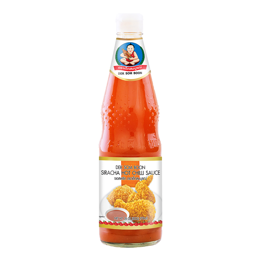 Dek Som Boon Srirachi Hot Chilli Sauce