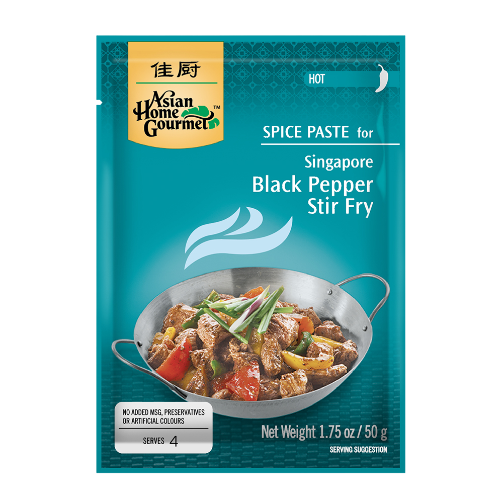 Asian Home Gourmet Singapore Black Pepper Stir Fry