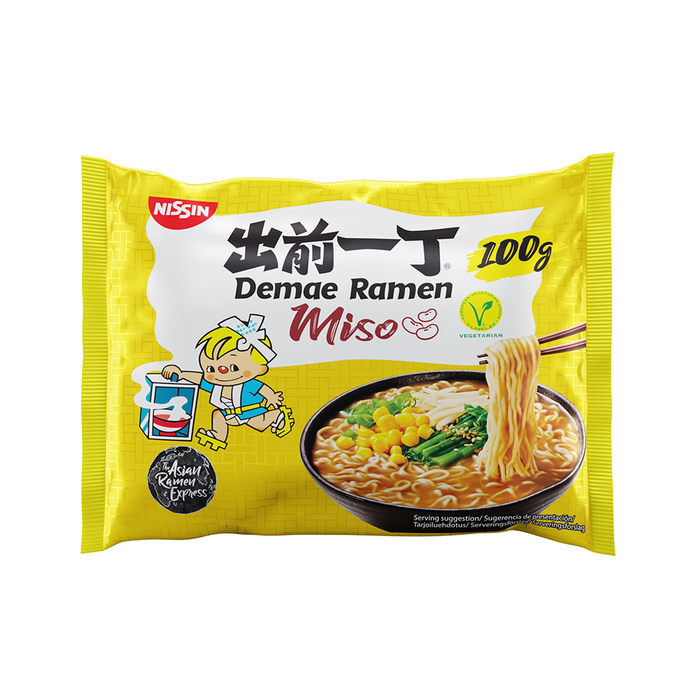 Nissin Demae Ramen Miso Noodles