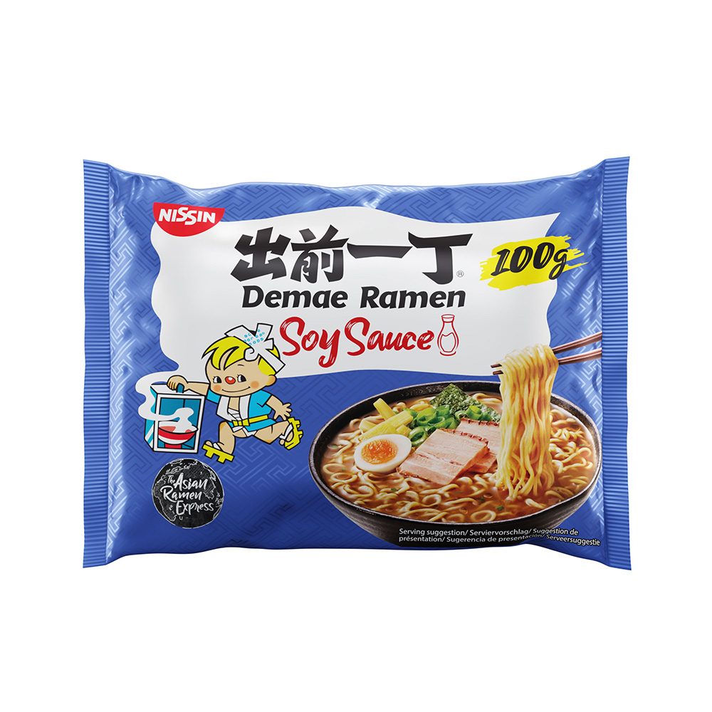 Nissin Demae Ramen Soy Sauce Noodles